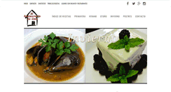 Desktop Screenshot of elrestaurantedecasa.com